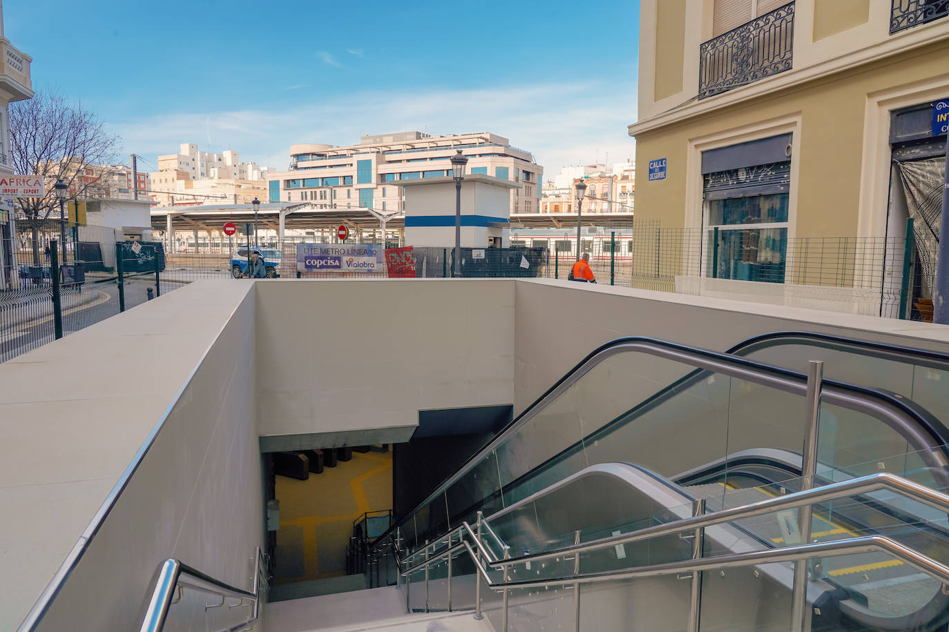 Fotos: La cara subterránea de la nueva línea 10 de metro de Valencia