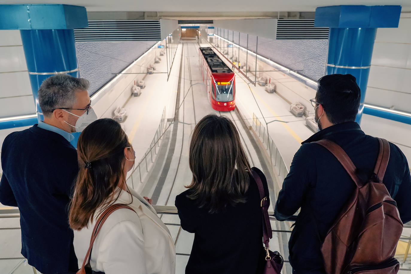 Fotos: La cara subterránea de la nueva línea 10 de metro de Valencia