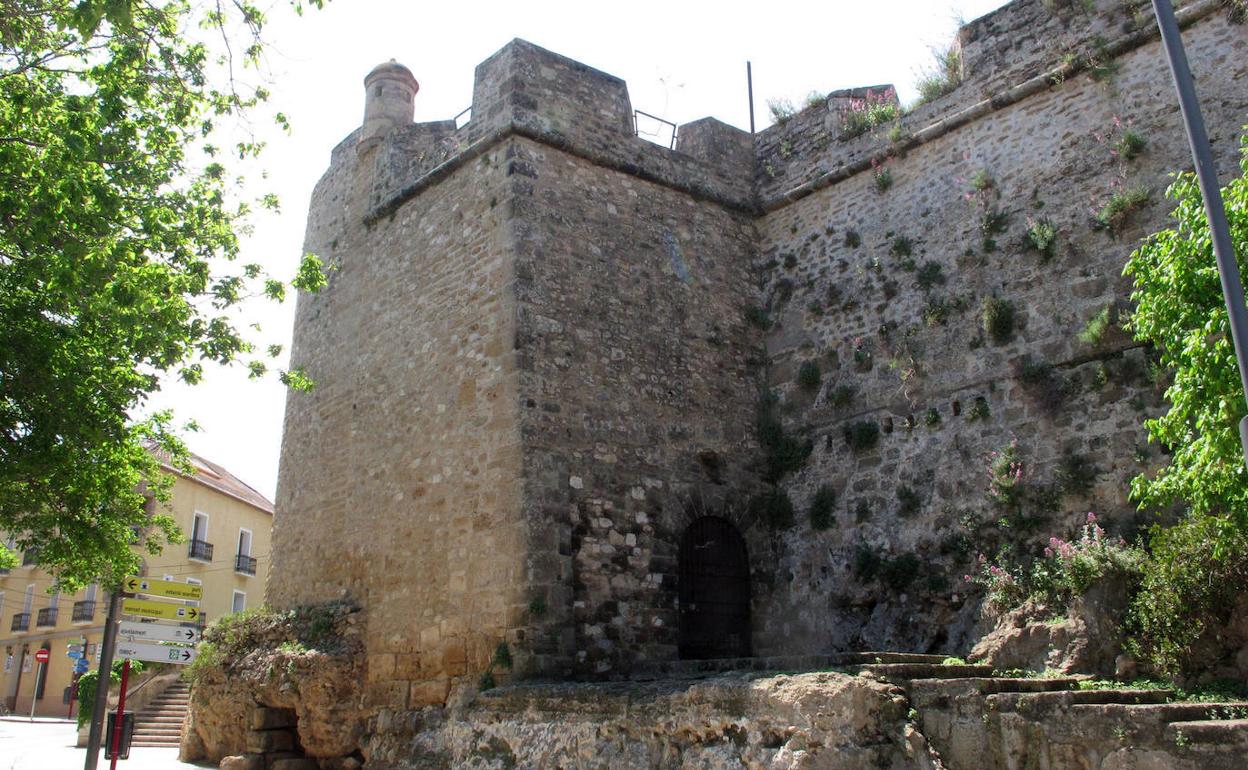 El punto de la Torre del Galliner donde se habilitará un punto de acceso al interior del castillo. 