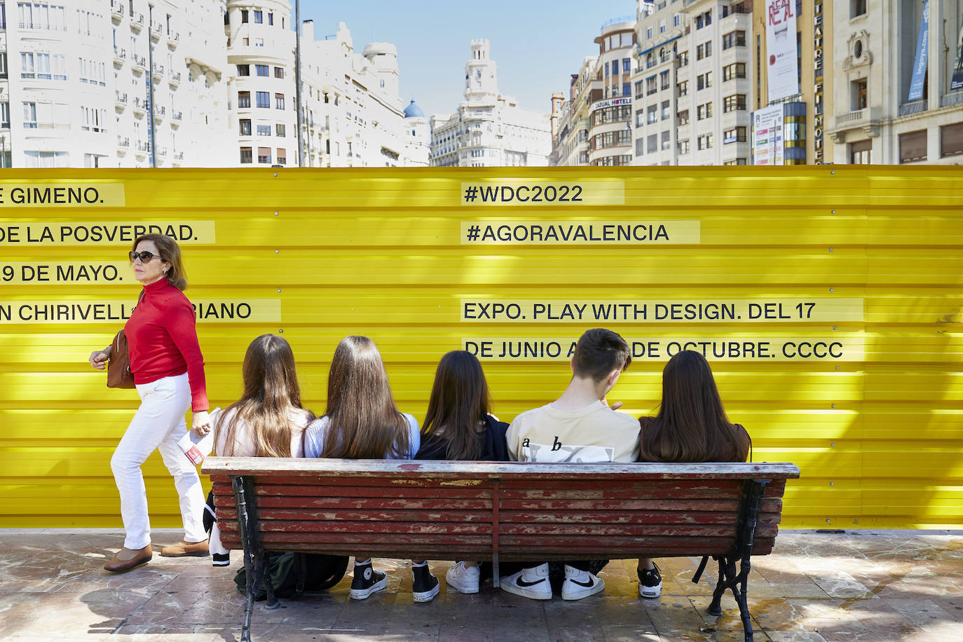 Fotos: Los cruceristas toman el centro de Valencia