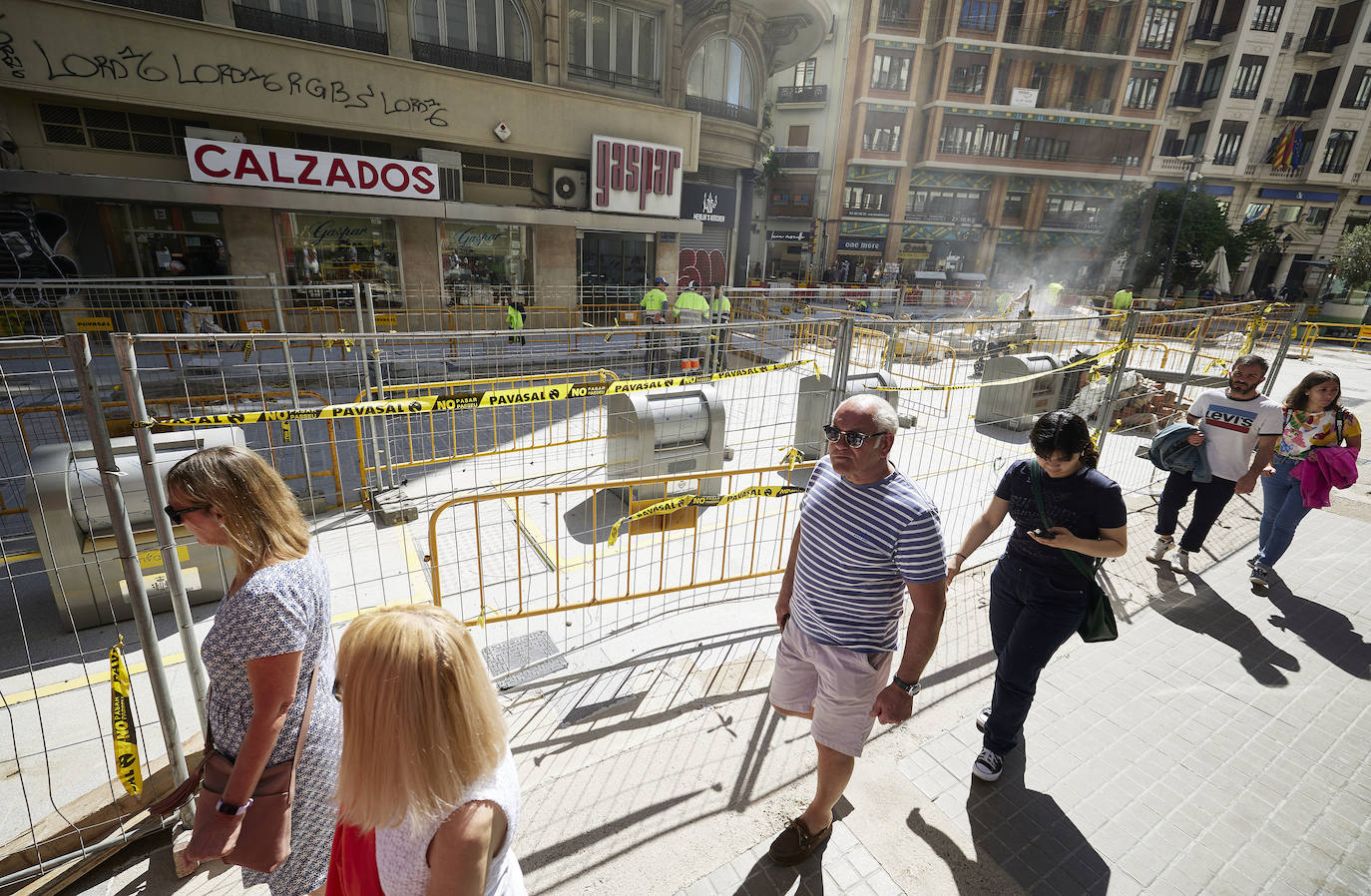 Fotos: Los cruceristas toman el centro de Valencia