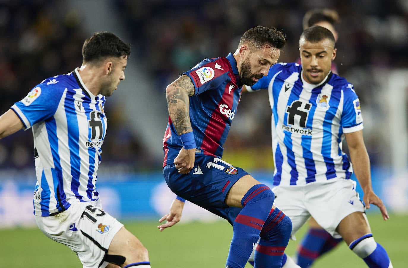 Fotos: Las mejores imágenes del Levante UD-Real Sociedad