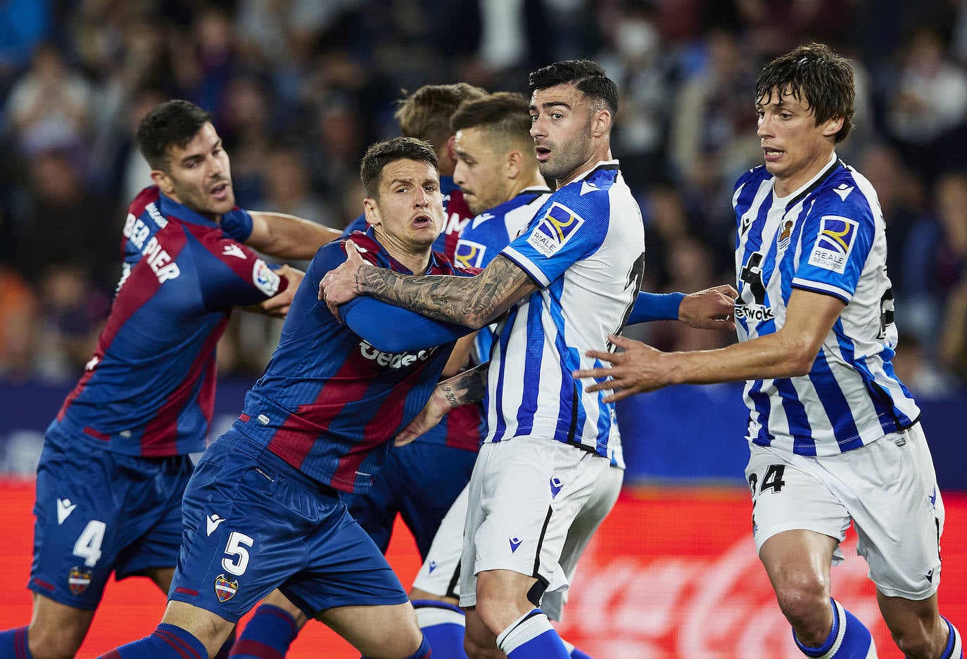 Fotos: Las mejores imágenes del Levante UD-Real Sociedad