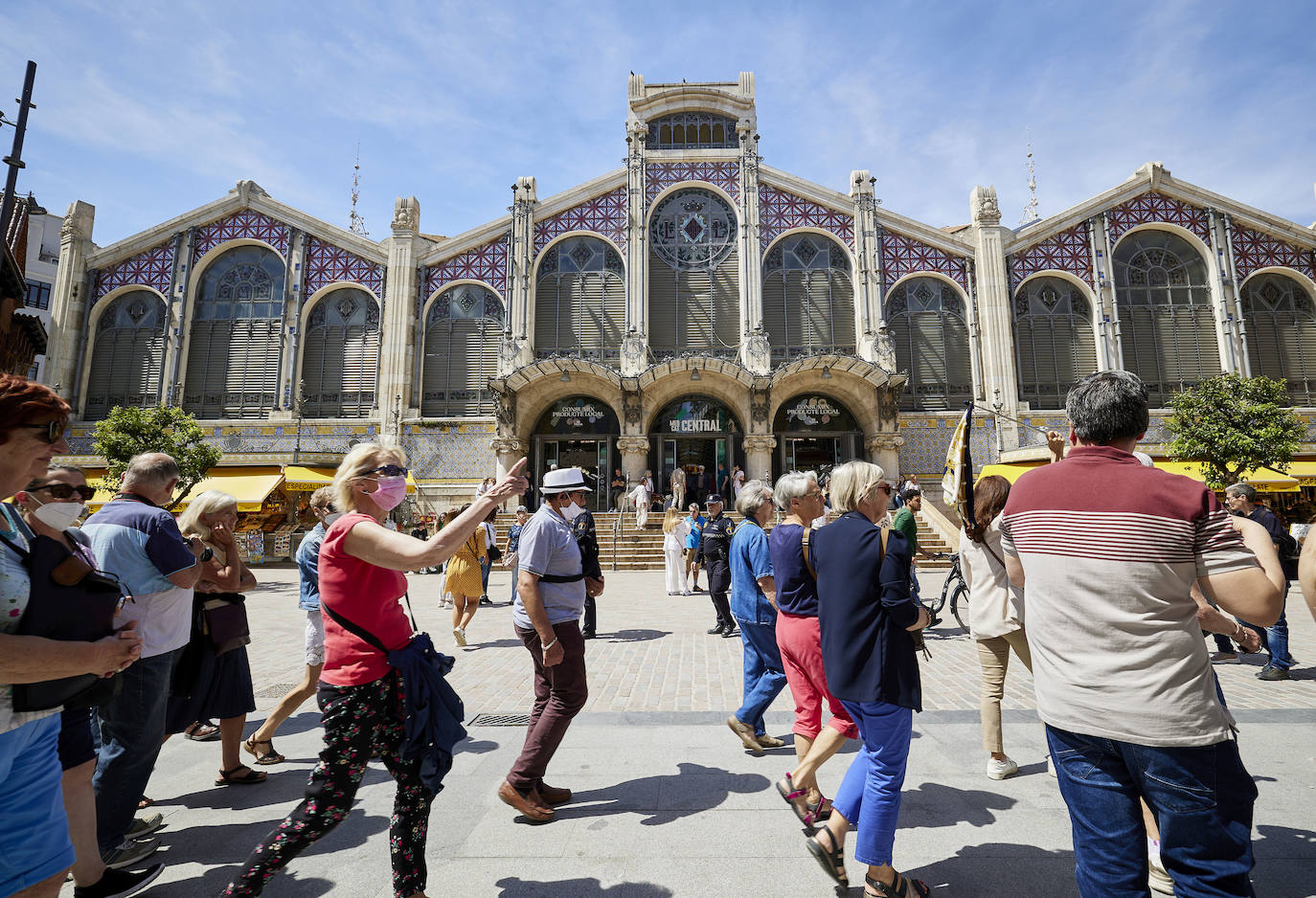 Fotos: Los turistas llenan el centro de Valencia