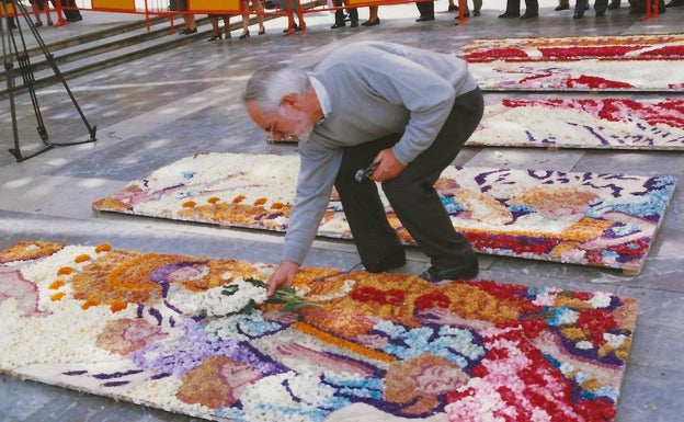 El enfado de los maestros del tapiz floral de la Geperudeta