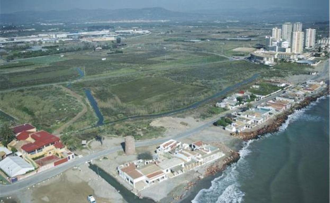 La zona costera y de marjal de El Puig. 