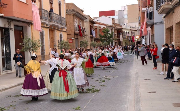 Imagen principal - Varios momentos de las celebraciones. 