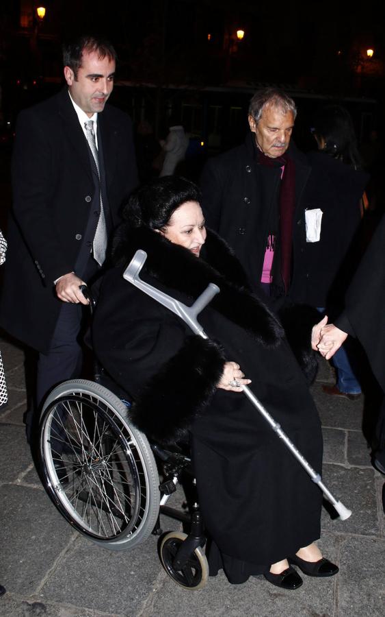 Jesús Mariñas asiste al homenaje a Montserrat Caballé en el Teatro Real, a 09 de diciembre de 2014, Madrid