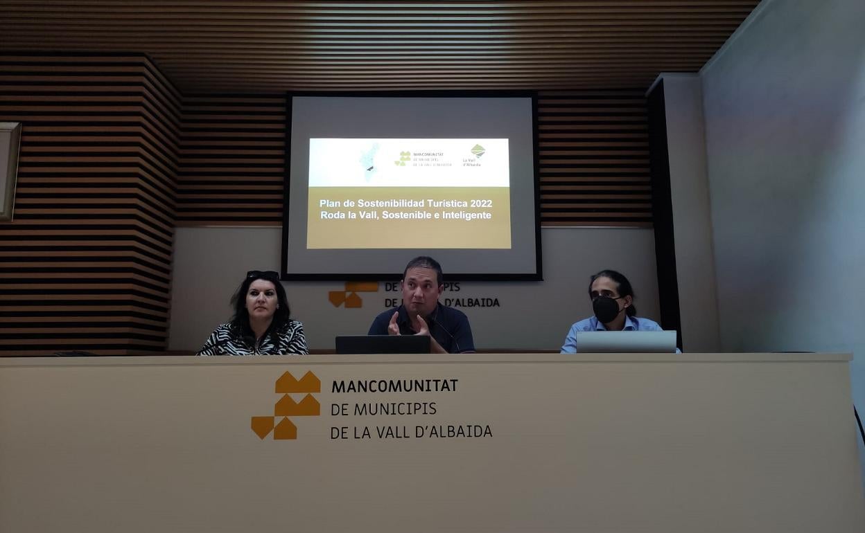 Presentación del Plan de Sostenibilidad Turística en la Mancomunitat de la Vall d'Albaida. 