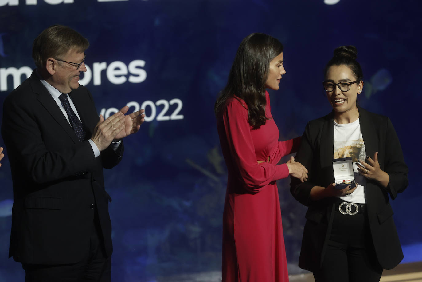 Fotos: La reina Letizia entrega las condecoraciones de Cruz Roja en Valencia