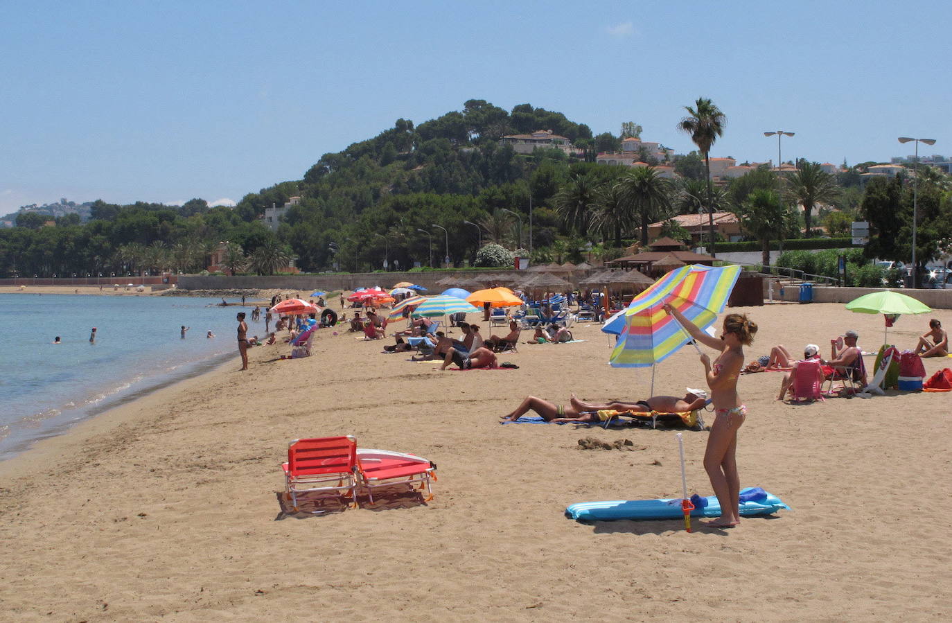 Playa de la Marineta en Dénia