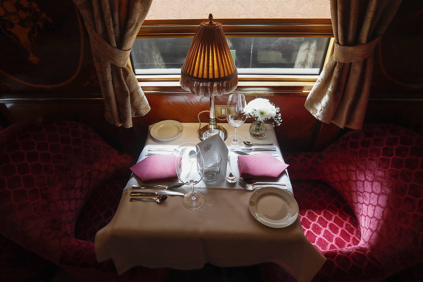 Fotos: Un recorrido por los vagones de Al Ándalus, el tren más lujoso de España
