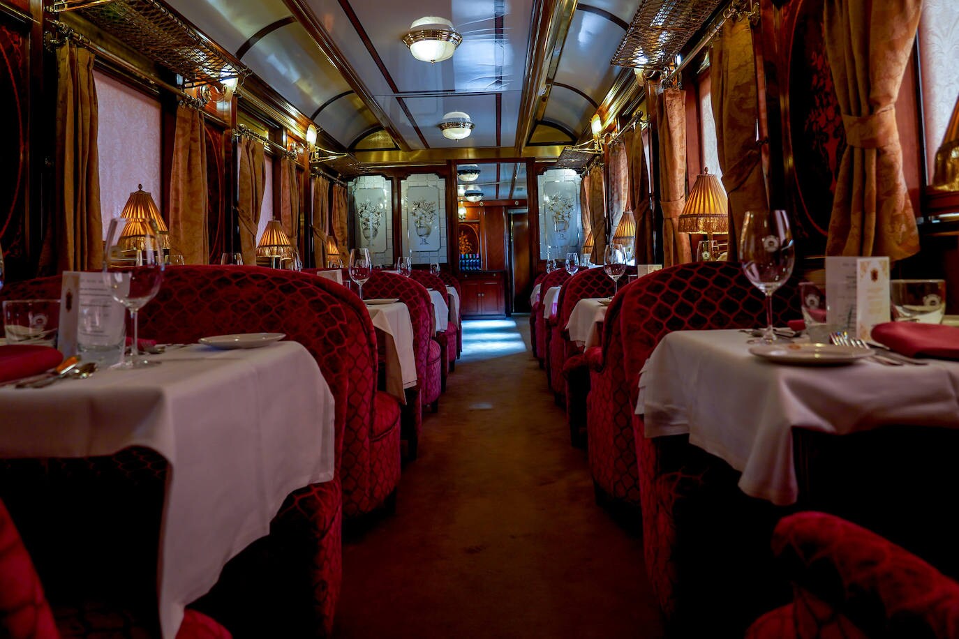 Fotos: Un recorrido por los vagones de Al Ándalus, el tren más lujoso de España