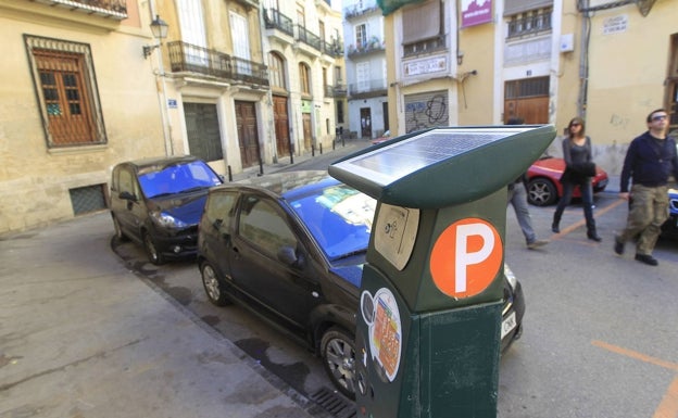 Ciutat Vella tendrá 117 plazas de zona naranja para residentes