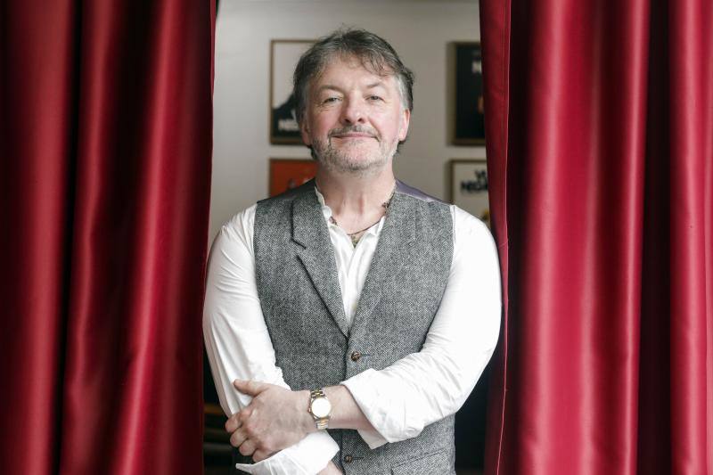 El autor irlandés John Connolly en el festival Valencia Negra. 