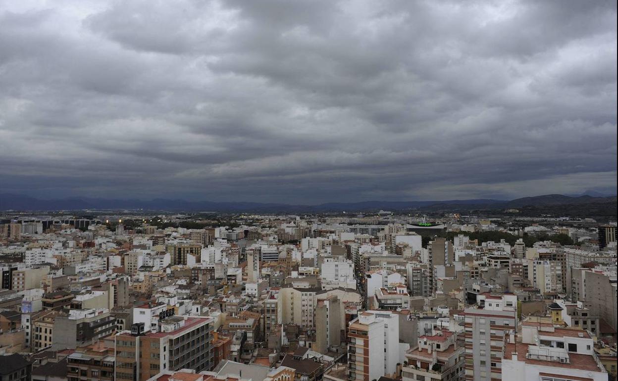 Vista aérea de la ciudad de Castellón.