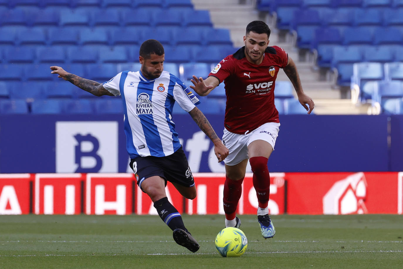 Fotos: Las mejores imágenes del RCD Espanyol-Valencia CF