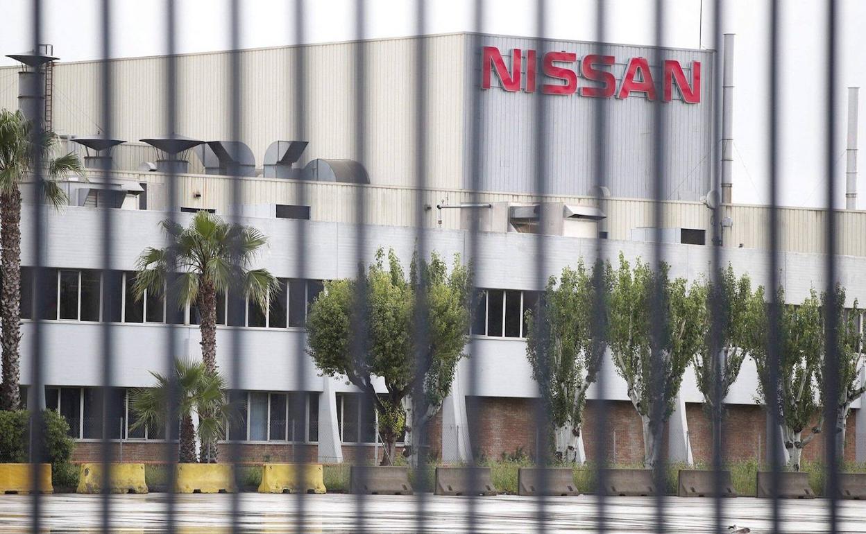 Antigua fábrica de Nissan en Cataluña. 