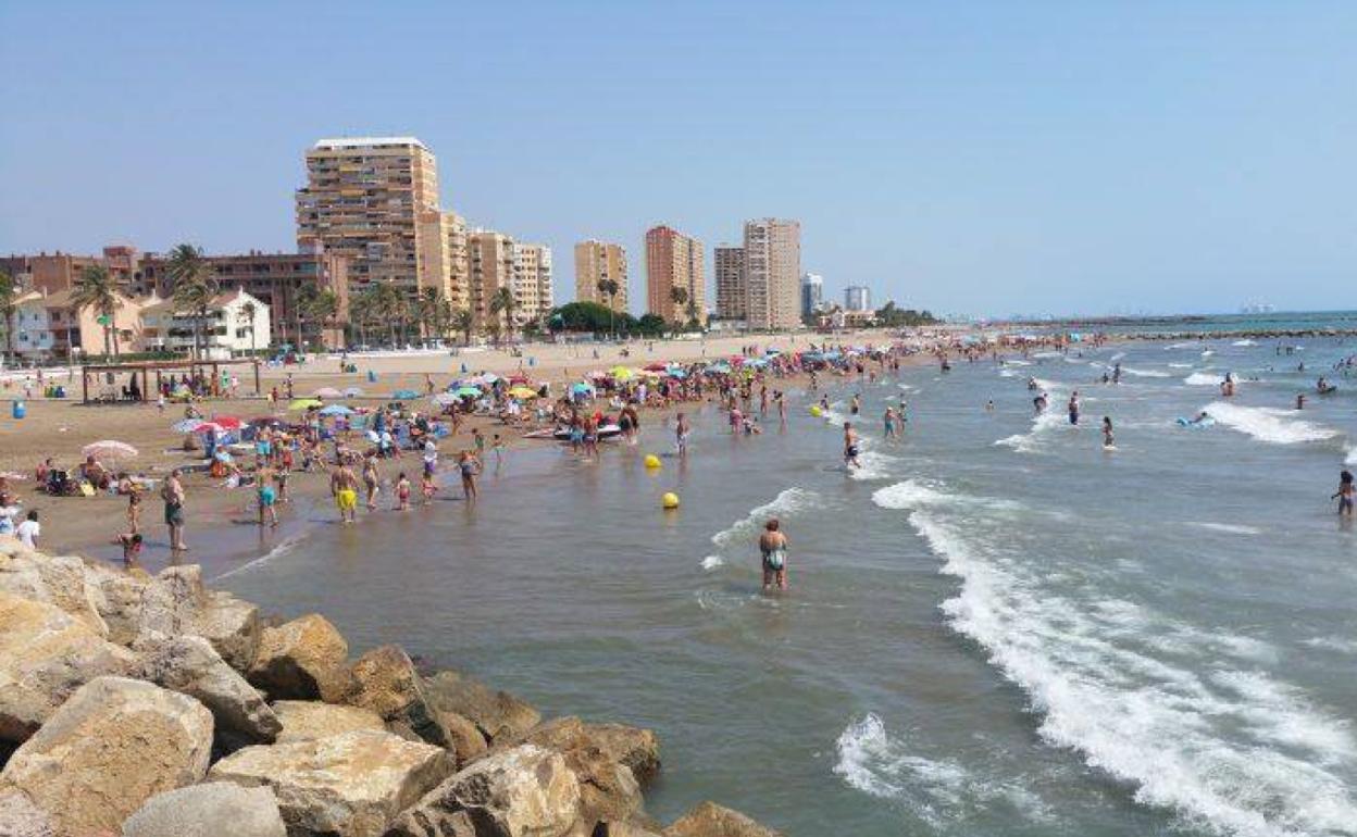 la Playa Norte de La Pobla de Farnals. 