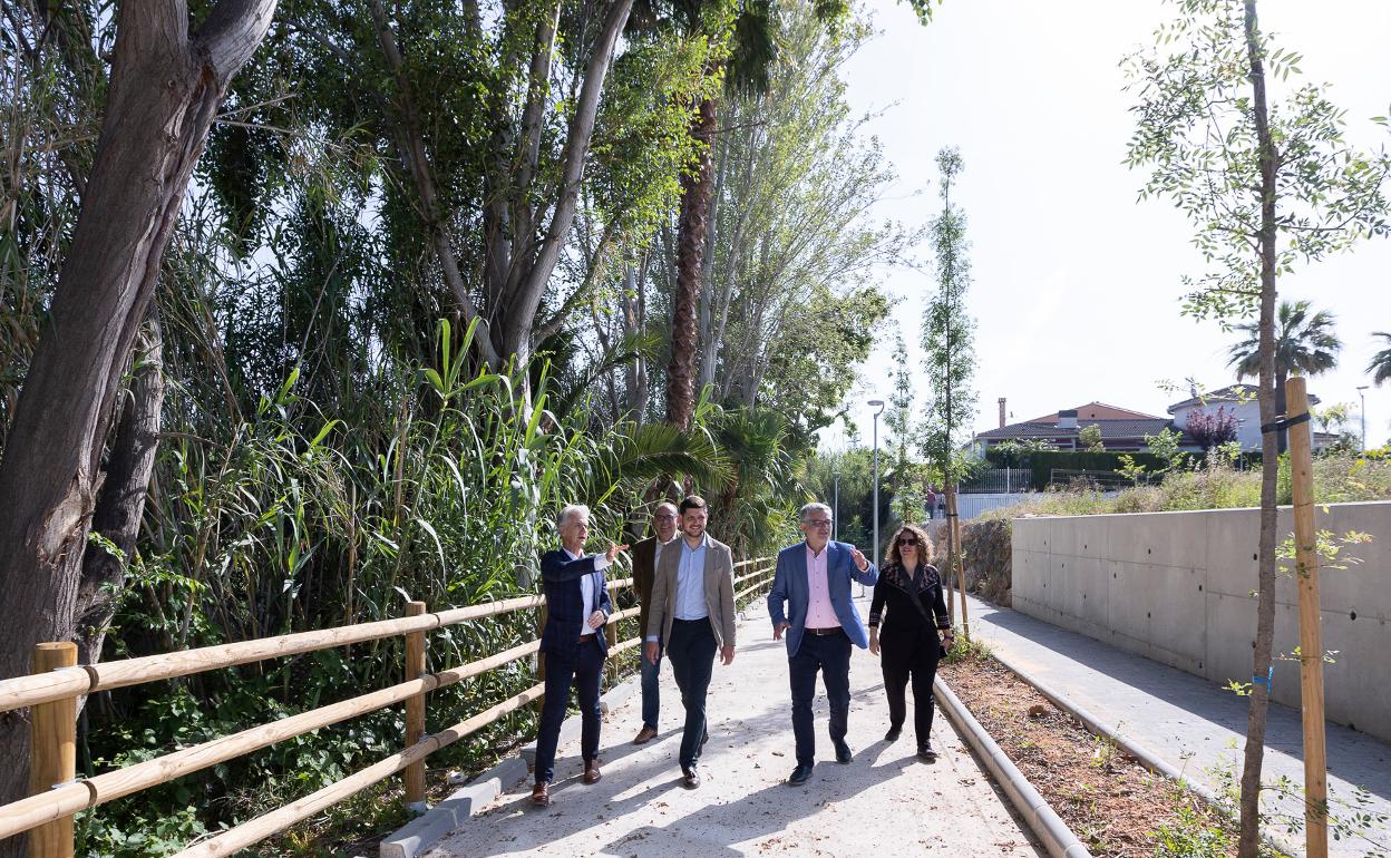 Rafa Juan, Miguel Ángel Picornell, José Manuel Prieto, Josep Alandete y Alícia Izquierdo. 