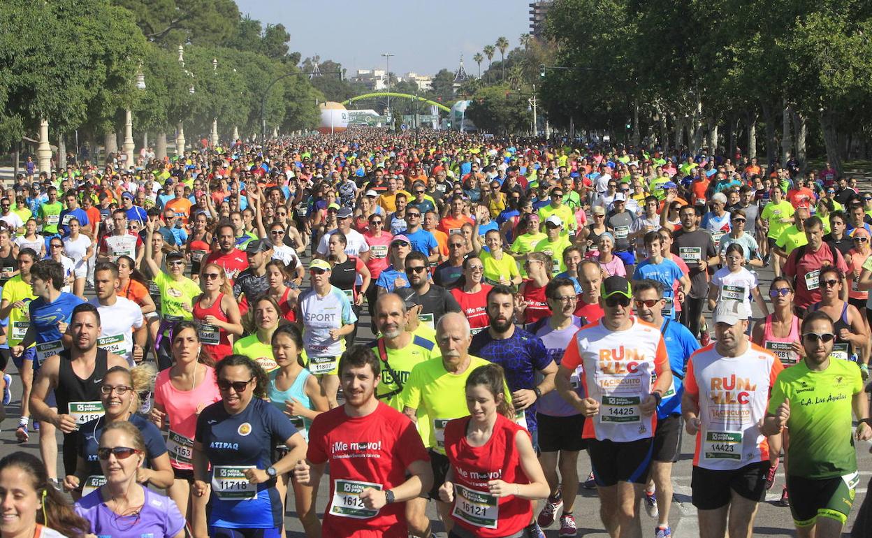 Volta a Peu de Valencia, antes de la pandemia.