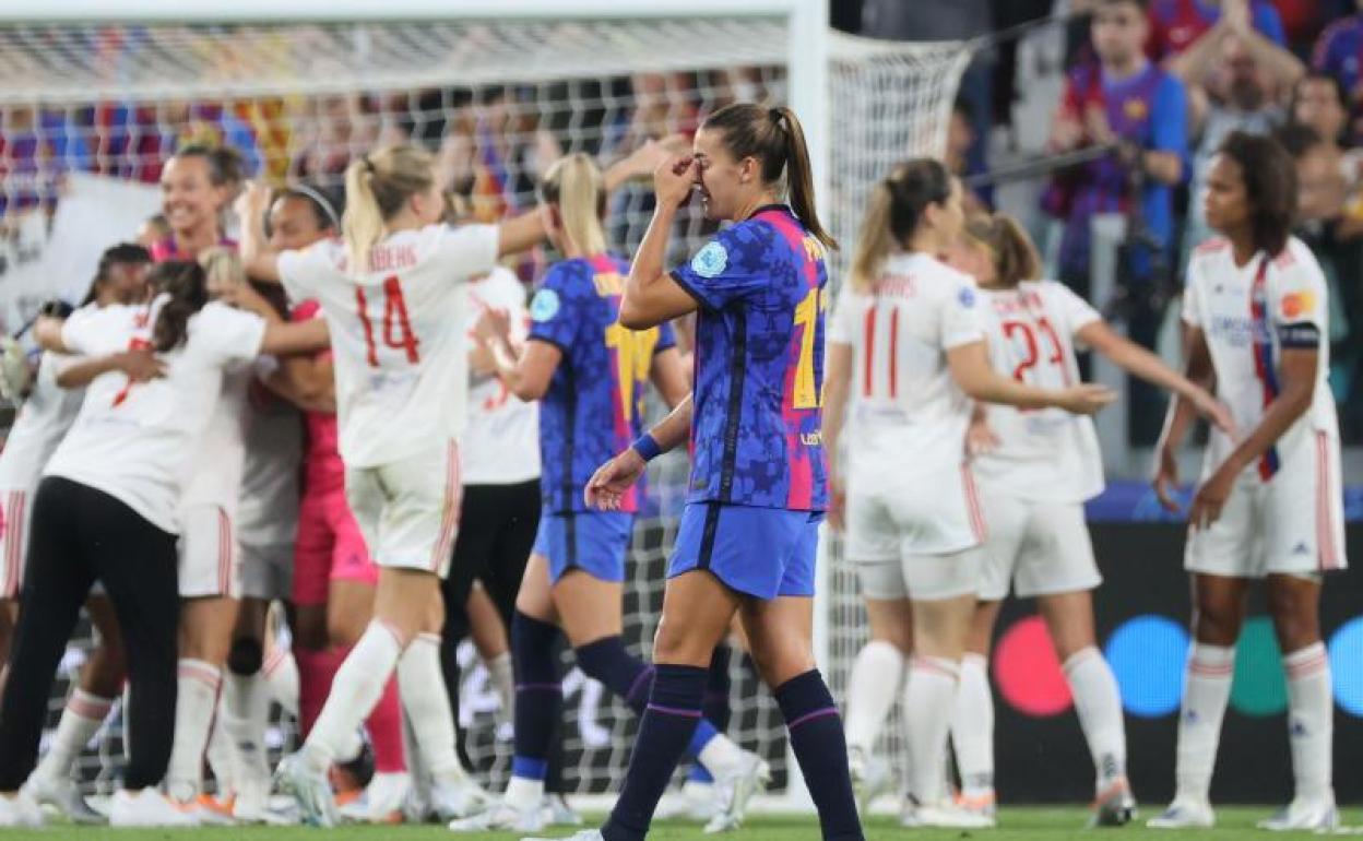 El Lyon arrebata la Champions al Barça