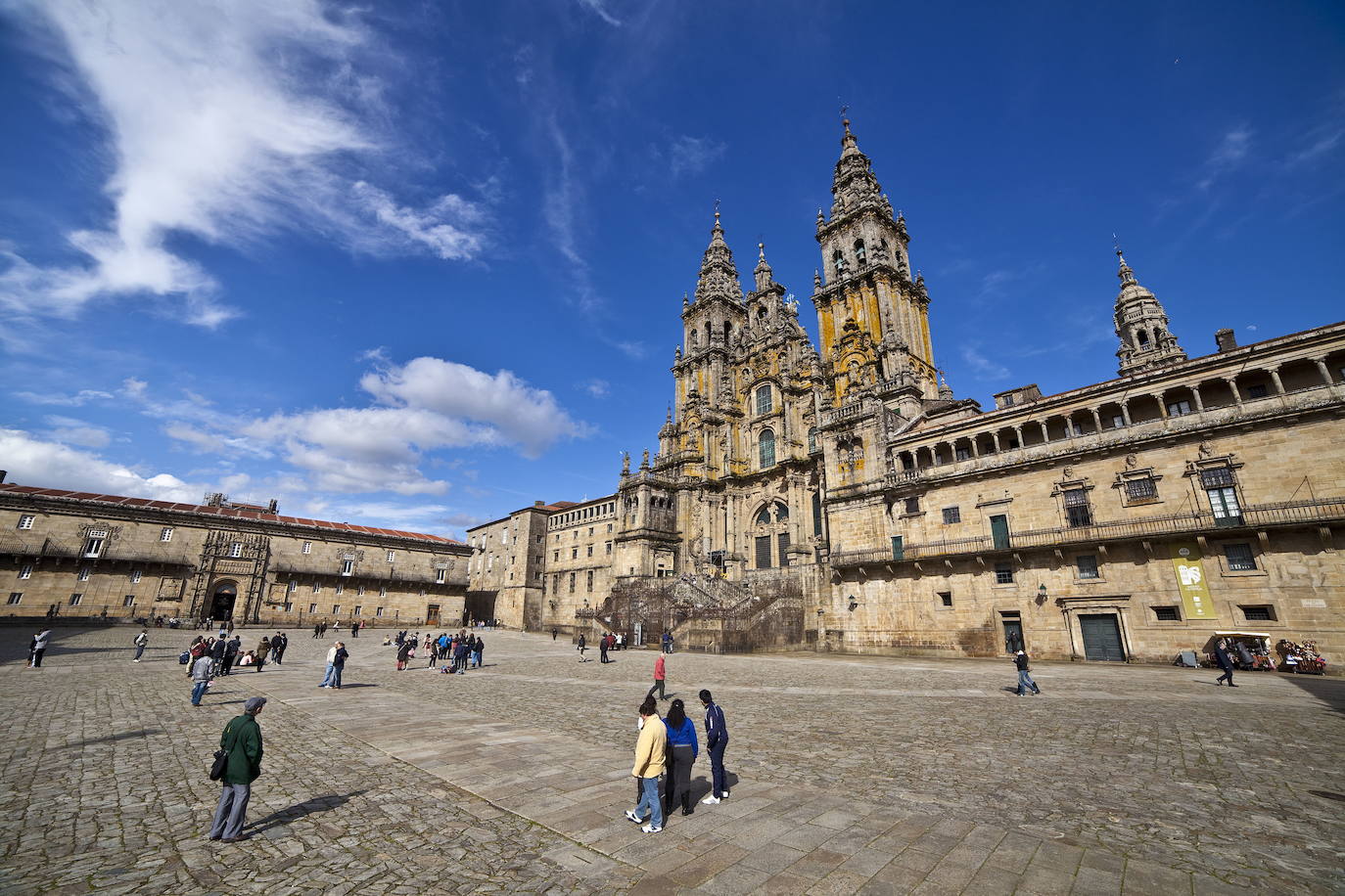 Plaza del Obradoiro, Santiago de Compostela. 