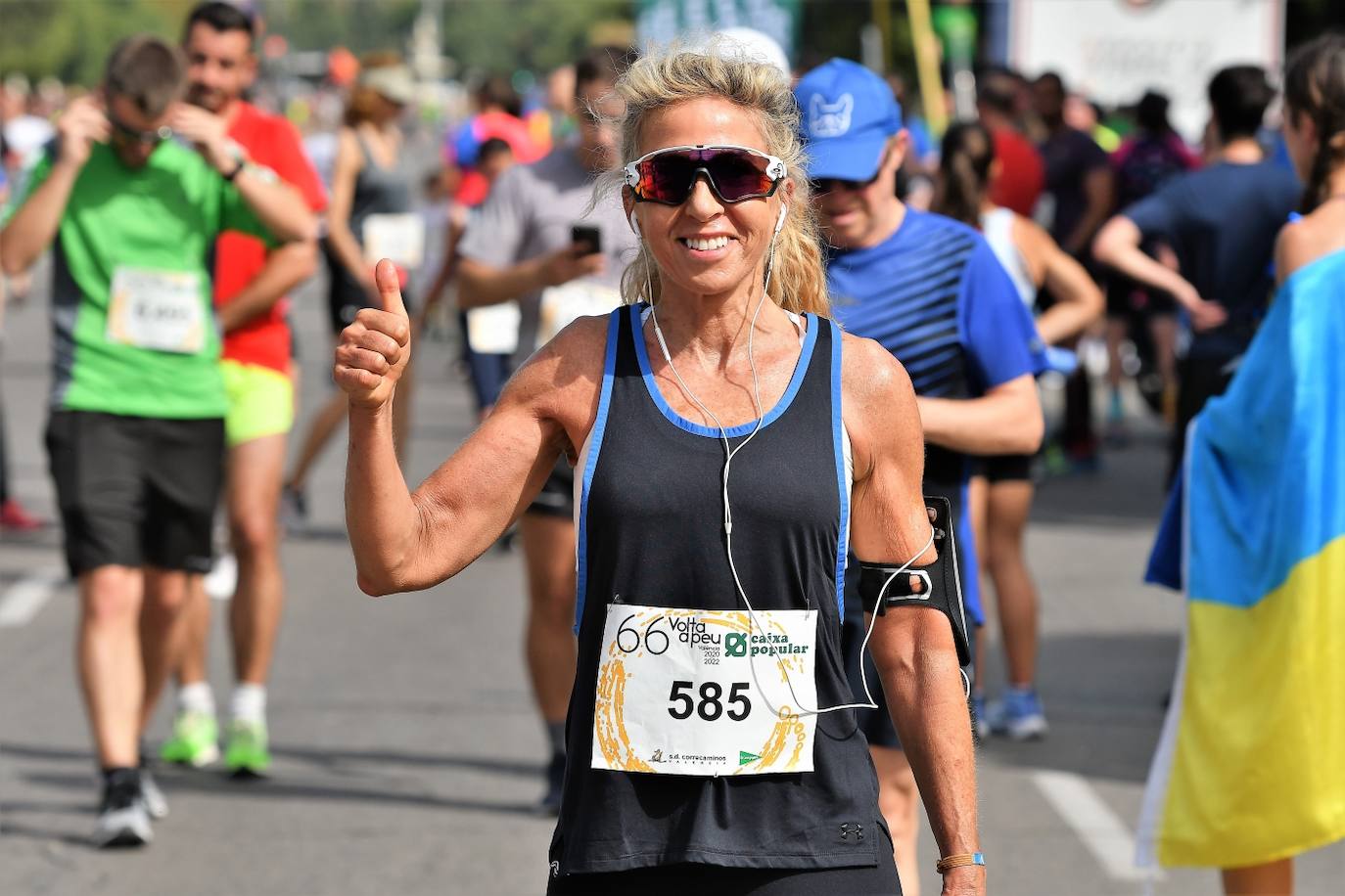 Miles de personas participan en una de las pruebas más esperadas del calendario de carreras populares en Valencia