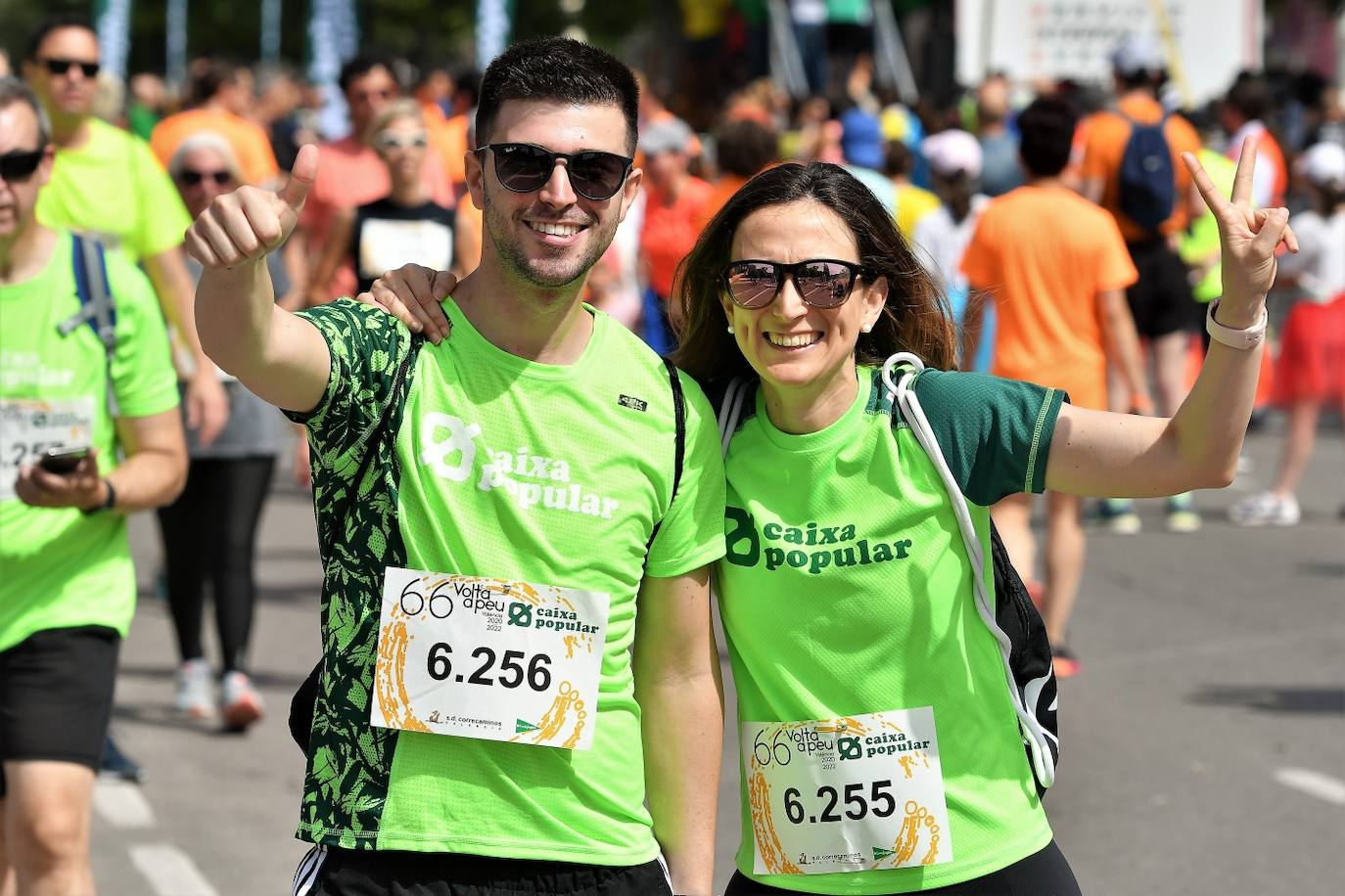 Miles de personas participan en una de las pruebas más esperadas del calendario de carreras populares en Valencia