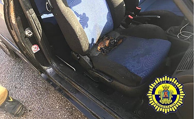 La intervención de los bomberos evitó que el incidente fuera mayor. 