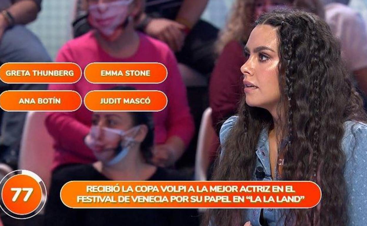 Cristina Pedroche ha sido una de las invitadas de 'Pasapalabra'. 