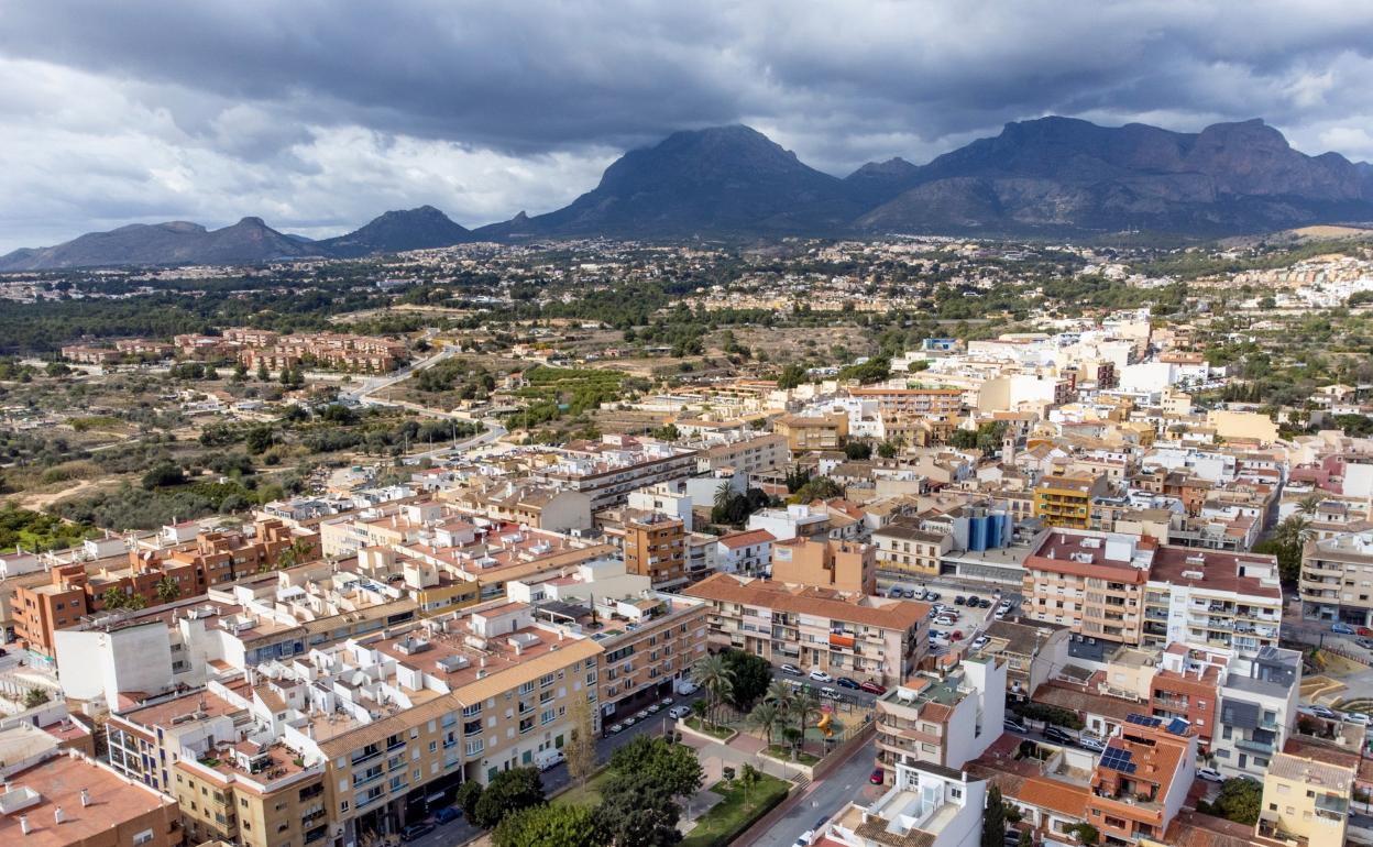Imagen del casco urbano de l'Alfàs del Pi