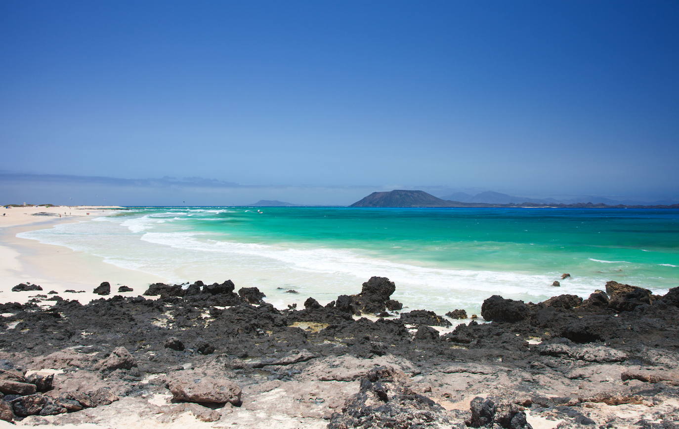 Playas de Corralejo, Fuerteventura. 