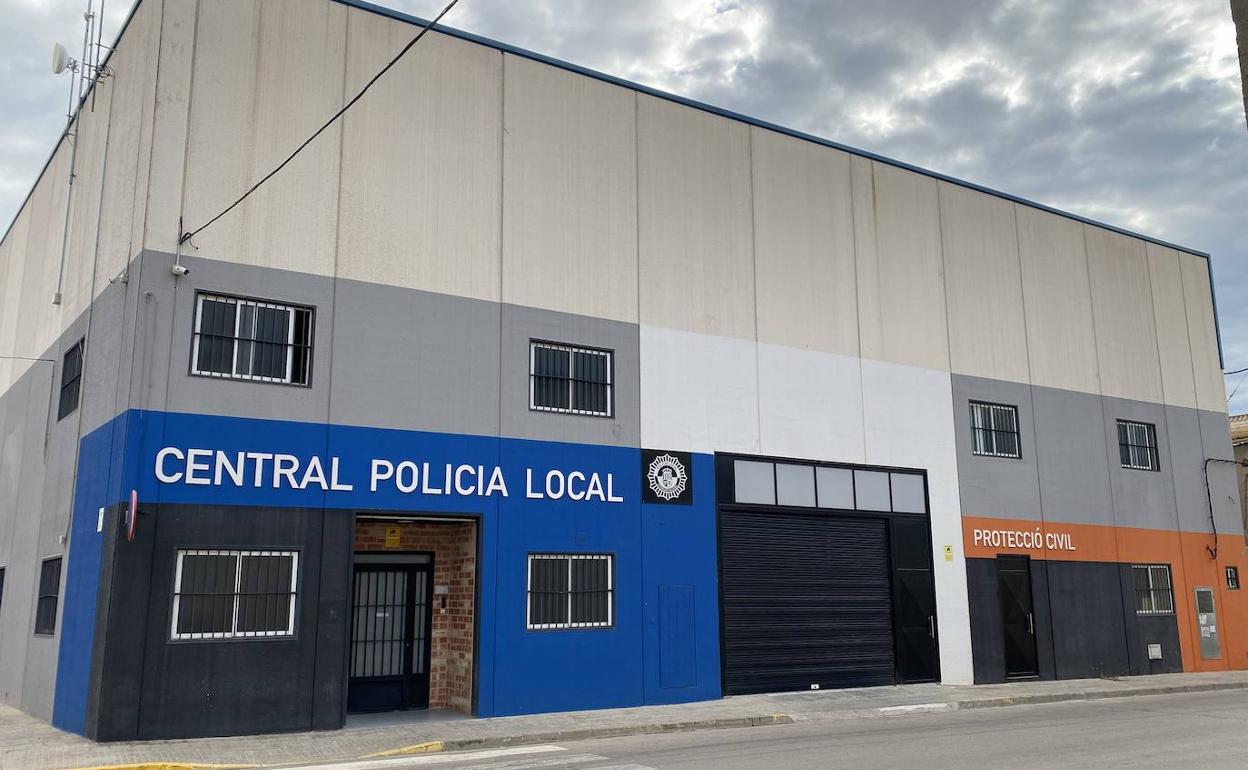 Instalaciones de la Policía Local de la Pobla de Vallbona. 