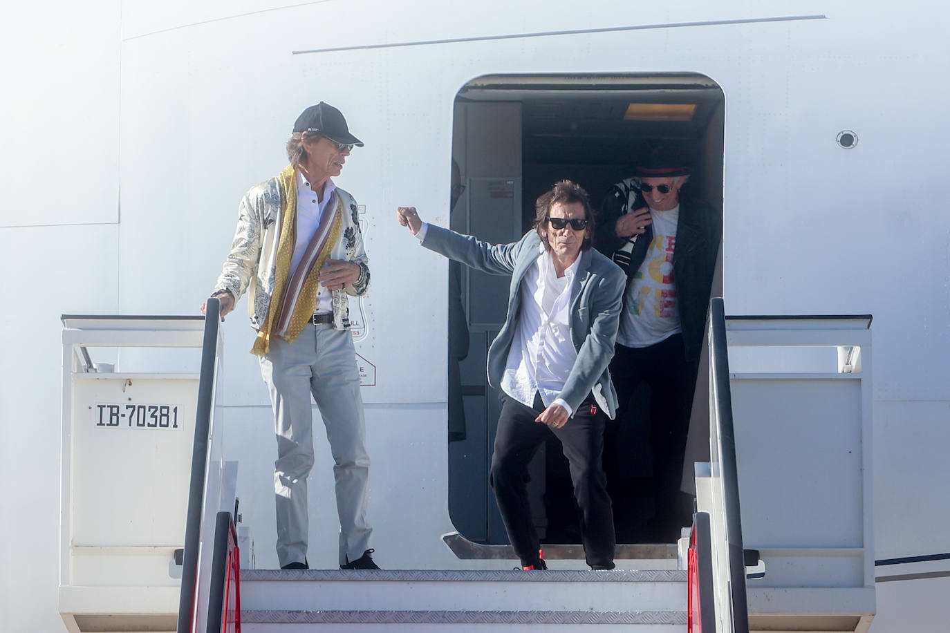 Fotos: Los Rolling Stones ya están en España