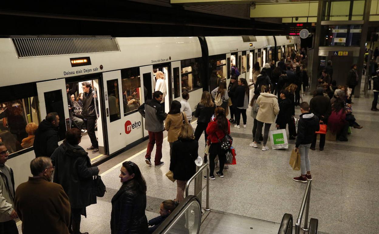 Metro en Valencia | El túnel del metro por el centro de Valencia se duplicará para aumentar la oferta de plazas