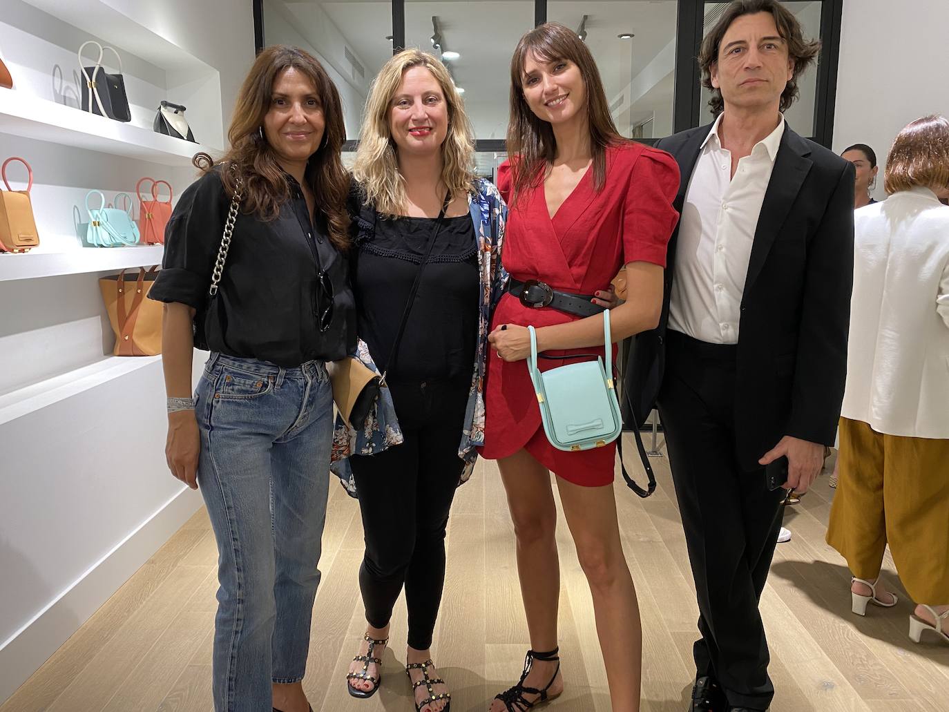 Juana Bernal, Telma Cadenas, Mayte de la Iglesia y Javier García Alberni.