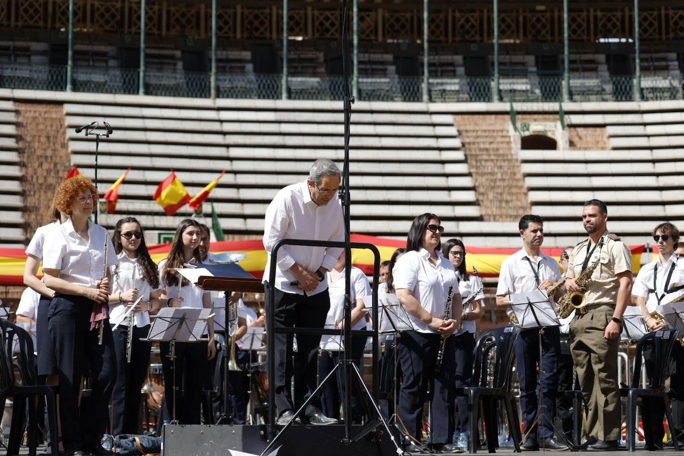 Fotos: Un concierto a tres bandas por el Día de las Fuerzas Armadas