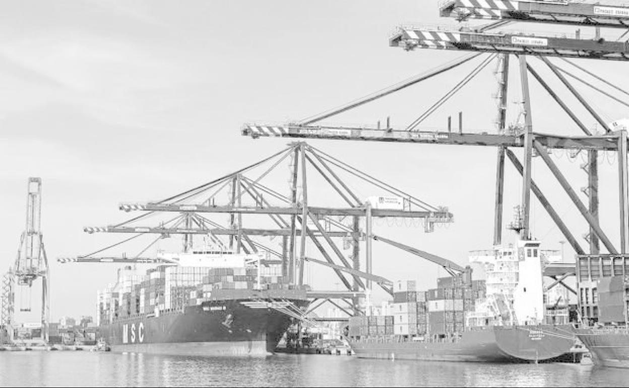Puerto de Valencia.