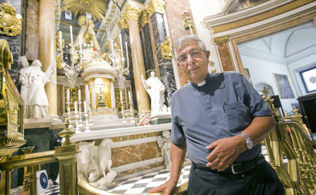 Jaime Sancho, hasta ahora rector de la Basílica de Valencia.