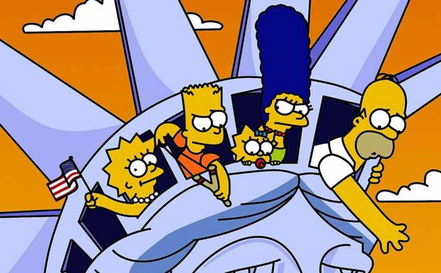 Los Simpson, una de las familias más famosas de la pequeña pantalla.