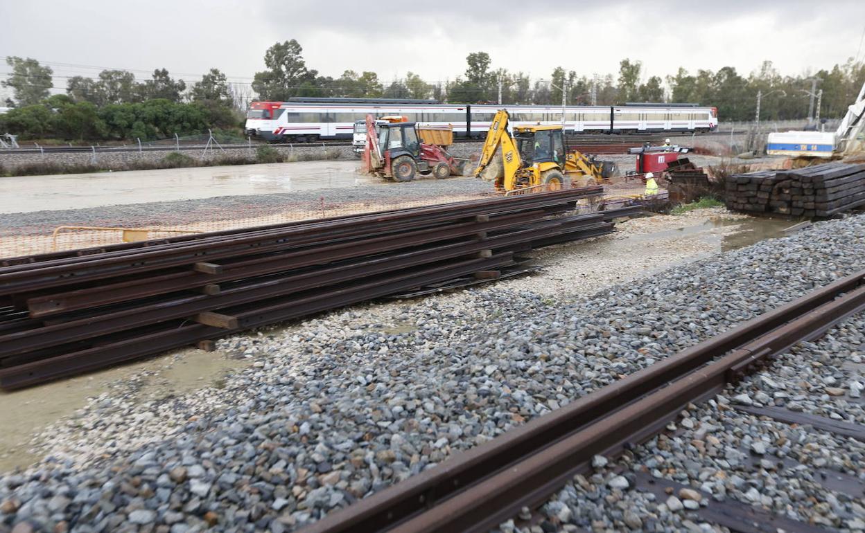 Obras del corredor. 