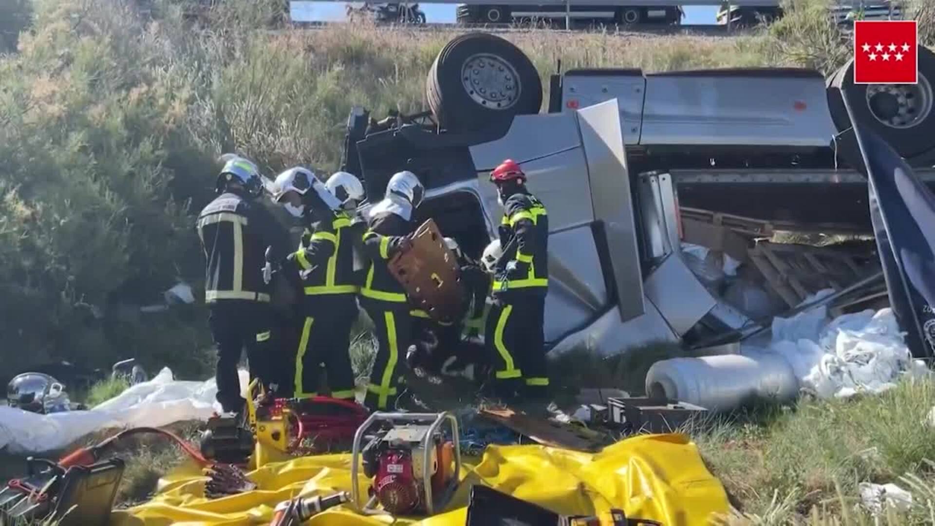 Mueren dos conductores en un accidente en la N-400, en Aranjuez (Madrid)