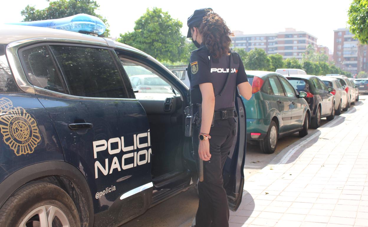 Imagen de archivo de una policía nacional. 