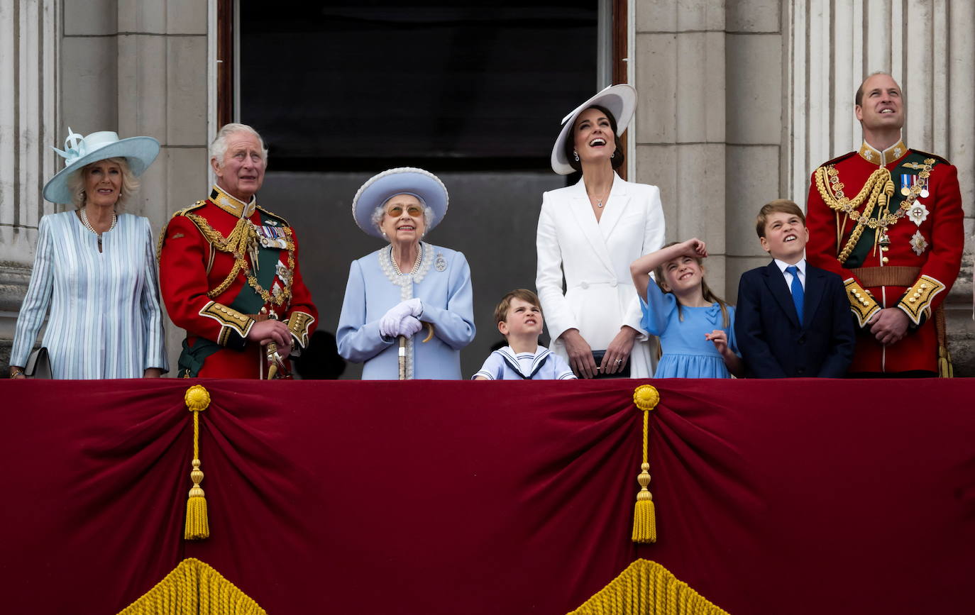 Fotos: La Corona brilla en el jubileo de Isabel II