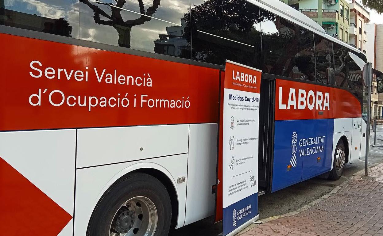 Servicio itinerante de LABORA. 