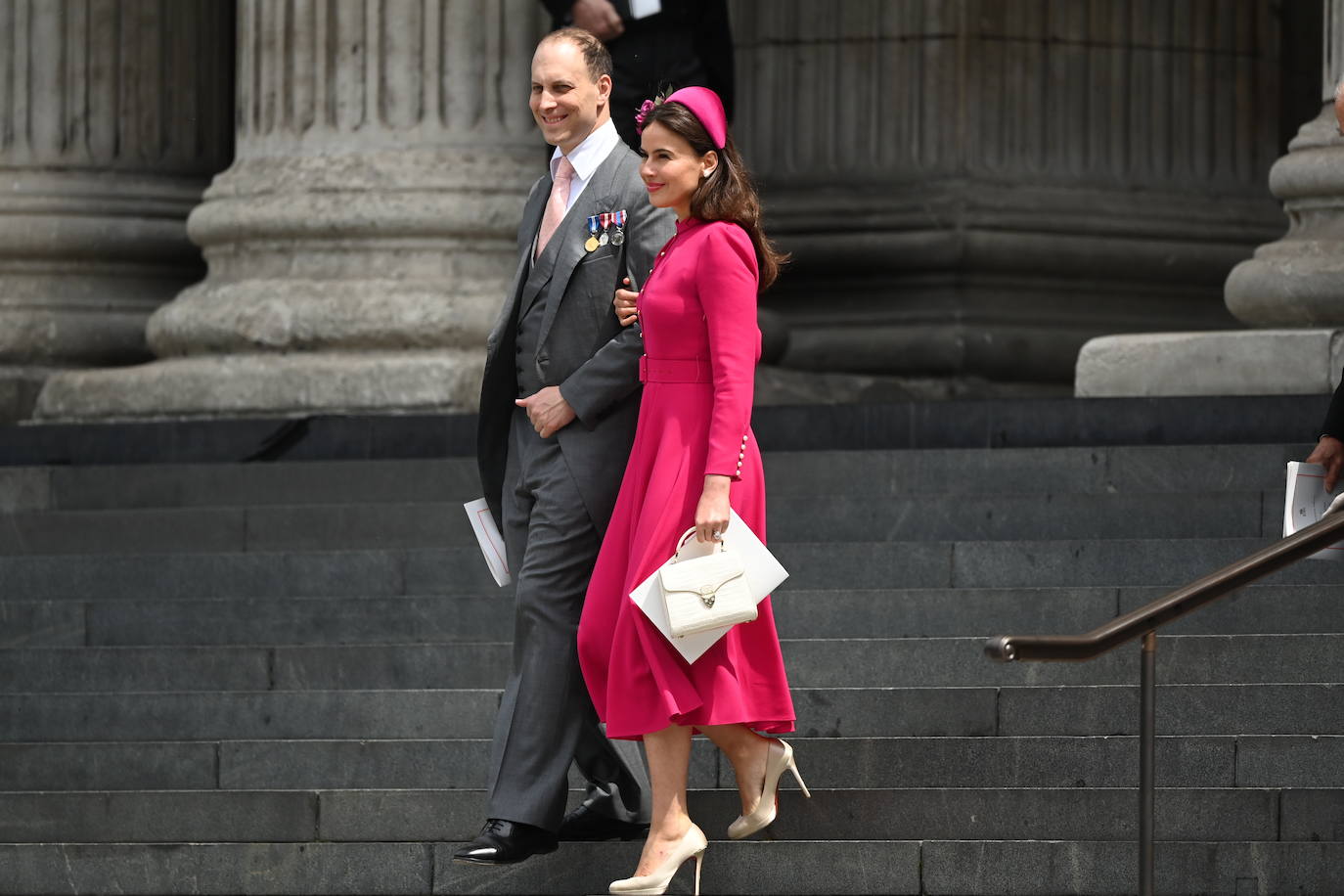 Lord Frederick Windsor y su esposa Sophie Winkleman. 