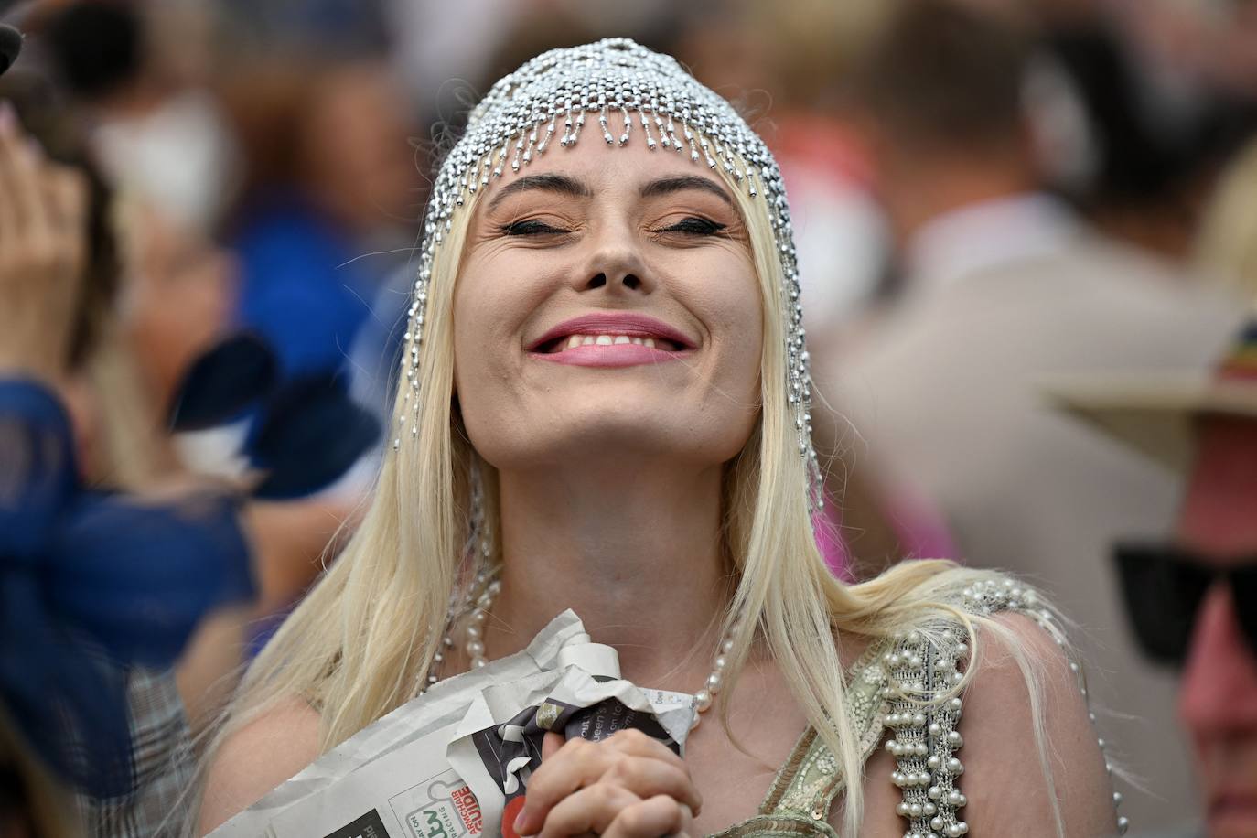 Fotos: Duelo de pamelas y tocados en el legendario Derby de Epsom