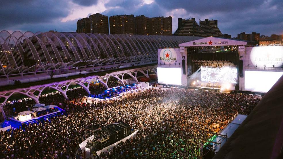 Festival de les Arts en la Ciudad de las Artes y las Ciencias de Valencia