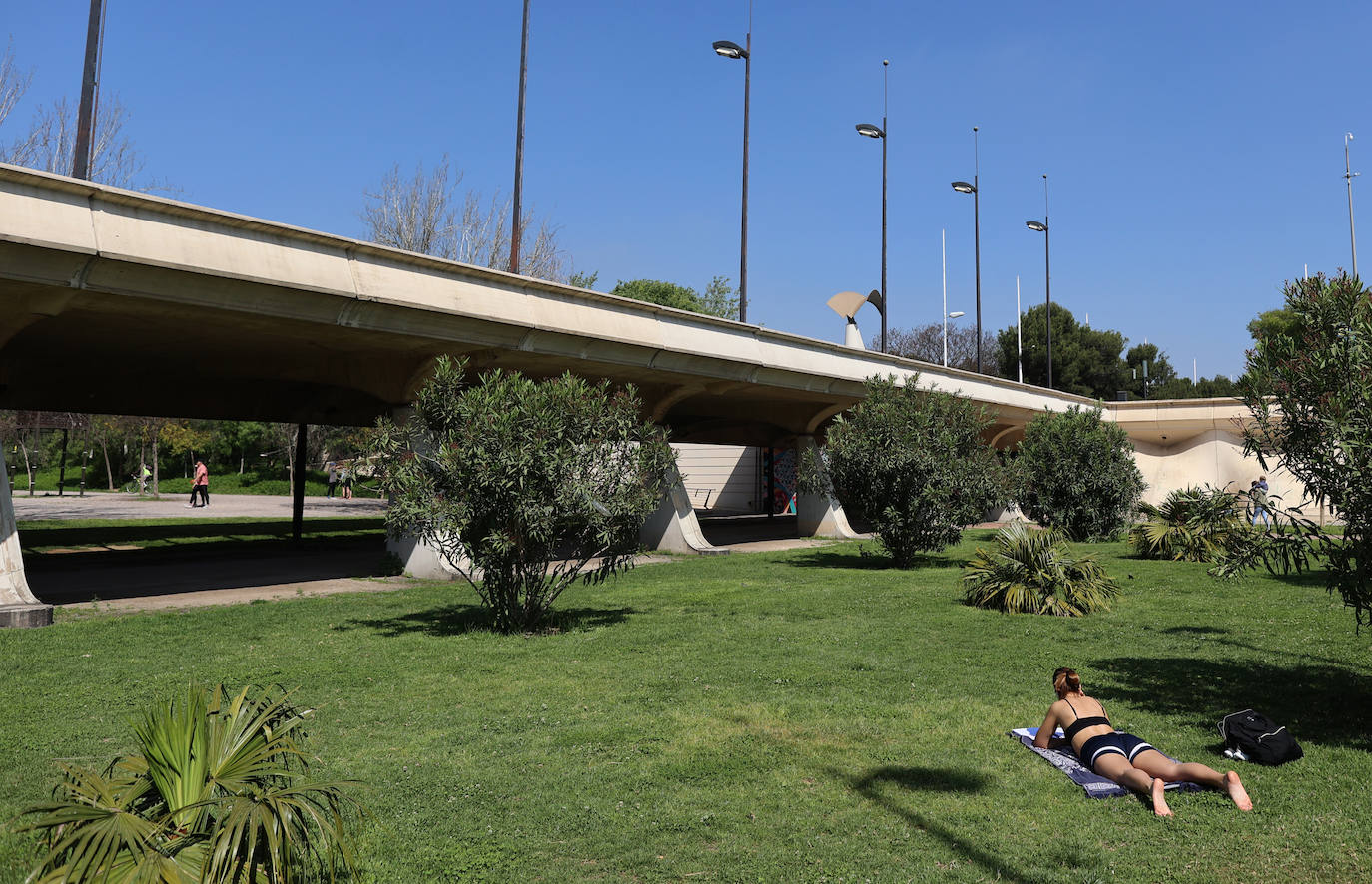 Fotos: Las tribus del Jardín del Turia de Valencia